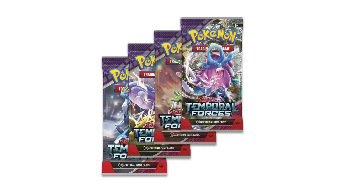 Pokemon TCG: Scarlet & Violet - Temporal Forces - Display, englische Ausgabe – Ansicht 3