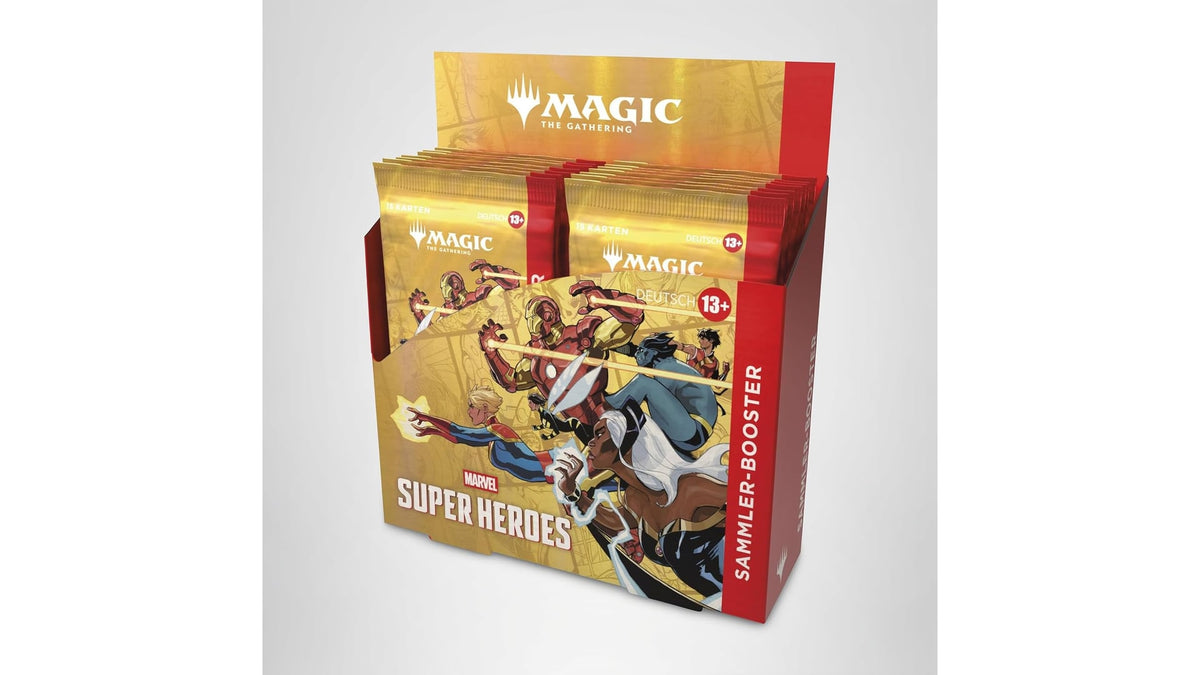 Magic: The Gathering Marvel Super Heroes Collector Booster Display DE