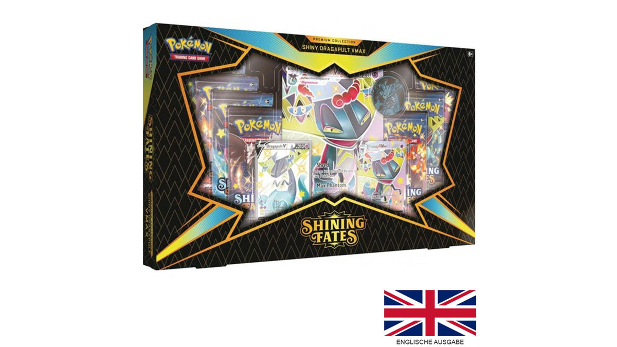 Shining Fates - Dragapult VMAX Premium Collection Box, englische Ausgabe