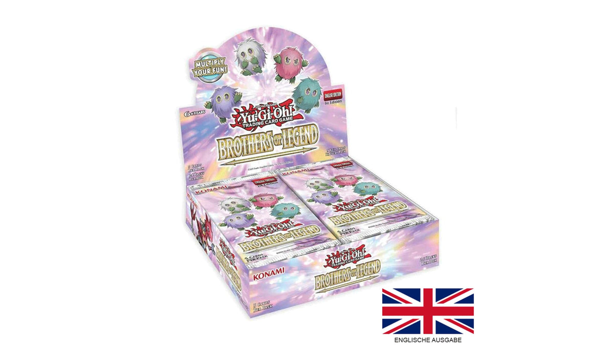 Yu-Gi-Oh! Brothers of Legend - Display, englische Ausgabe