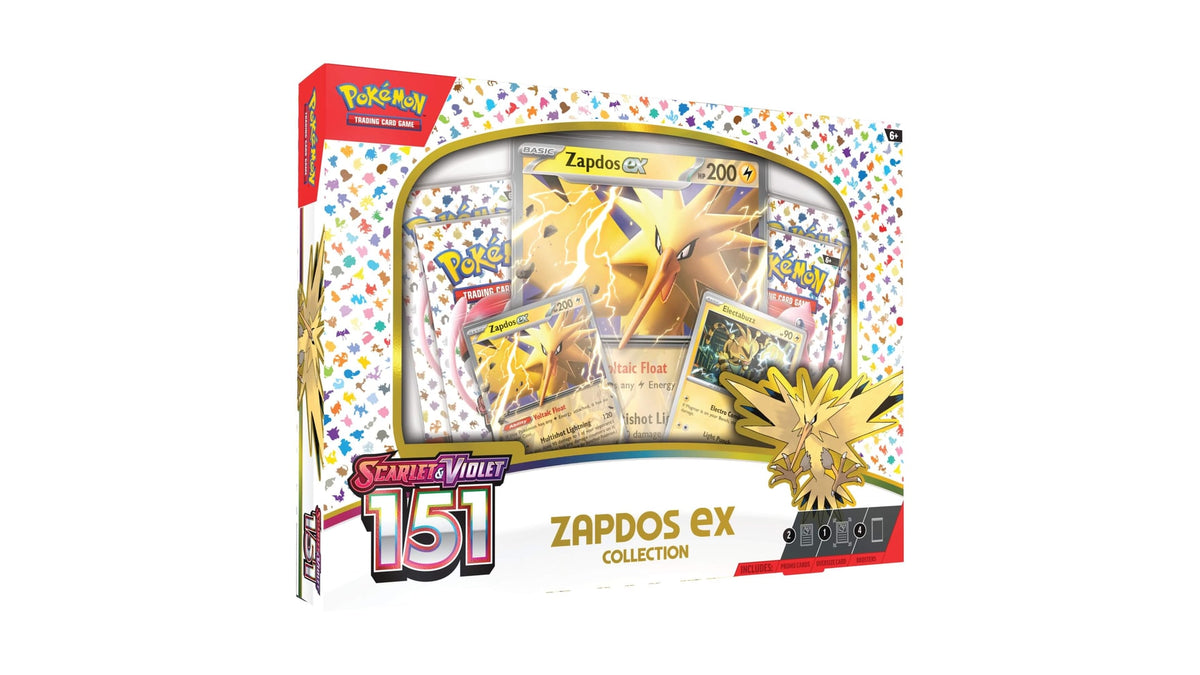 Pokemon 151 zapdos ex Collection, englische Ausgabe