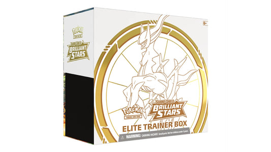 Pokemon Brilliant Stars - Elite Trainer Box, englische Ausgabe