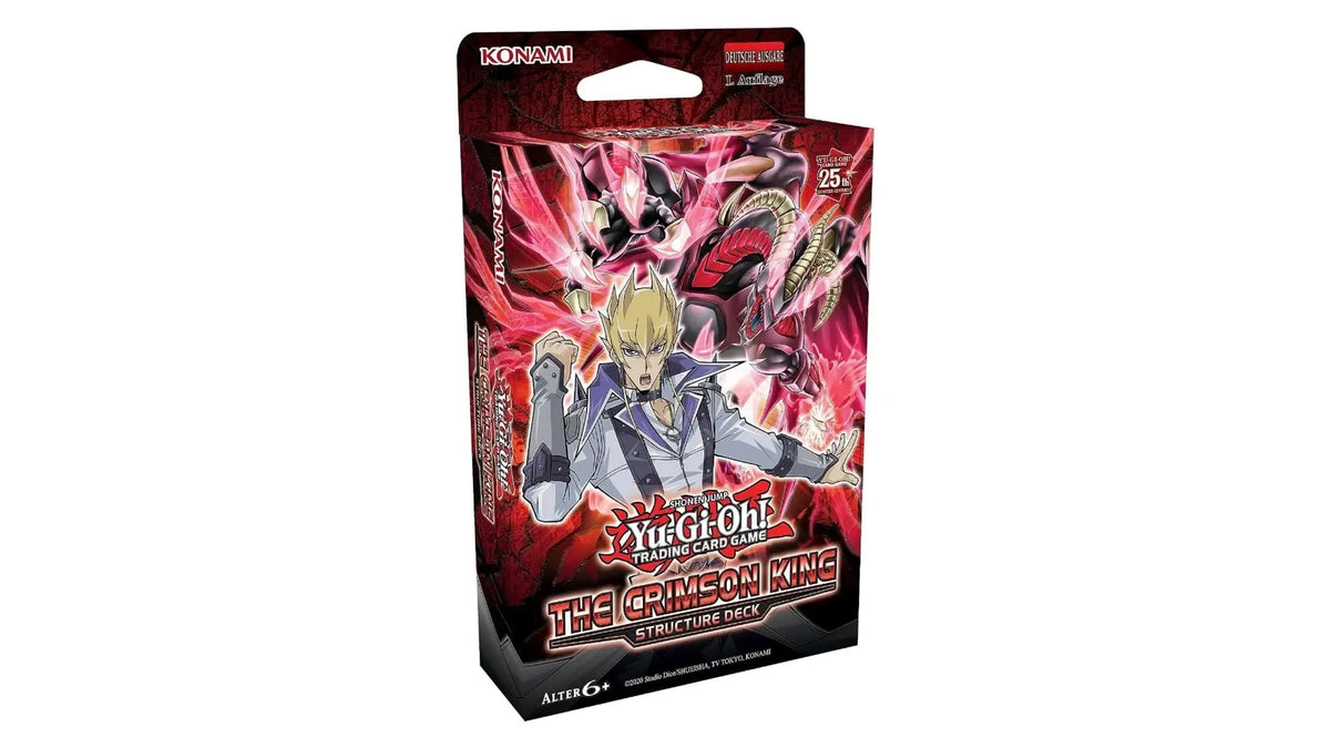 Yu-Gi-Oh! The Crimson King - Structure Deck, deutsche Ausgabe