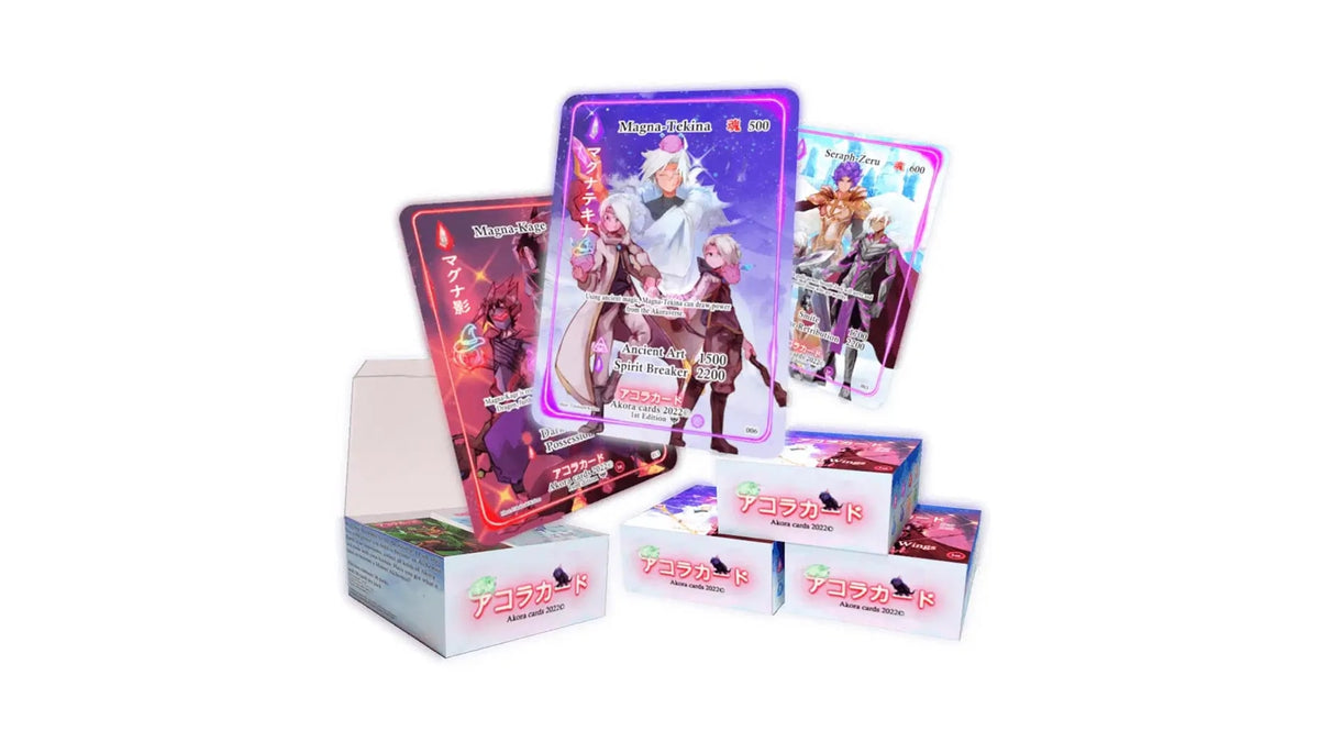 Akora TCG Spellbound Wings Booster Box (36er) 1st Edition, englische Ausgabe – Ansicht 2