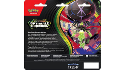 Pokemon Mega Entwicklung - Optimale Ordnung Tech-Sticker Endivie 3er Blister, deutsche Ausgabe – Ansicht 2