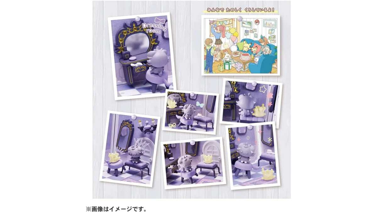 Pokemon Espurr & Milcery - Pokepeace House Lounge, Takara Tomy – Ansicht 5