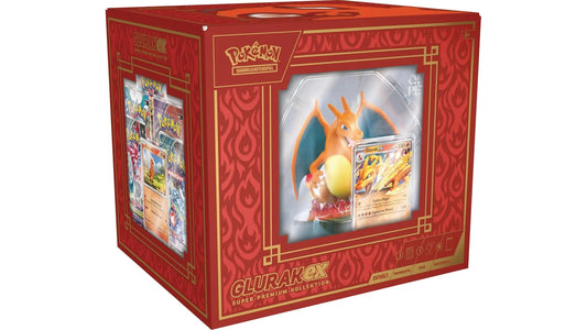 Pokemon Glurak ex Super Premium Kollektion, deutsche Ausgabe