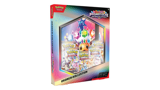 Pokemon Prismatische Entwicklungen Ordner Kollektion, deutsche Ausgabe