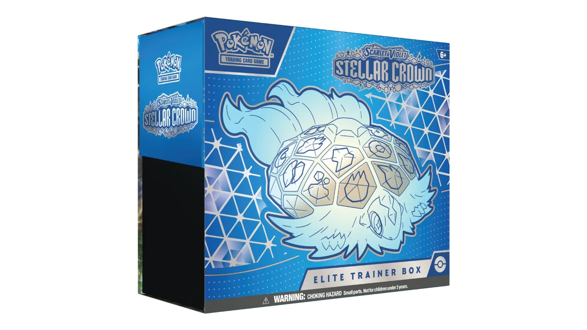 Pokemon Scarlet & Violet - Stellar Crown - Elite Trainer Box, englische Ausgabe