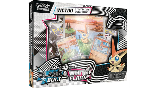 Pokemon Victini Illustration Collection Black Bolt & White Flare, englische Ausgabe